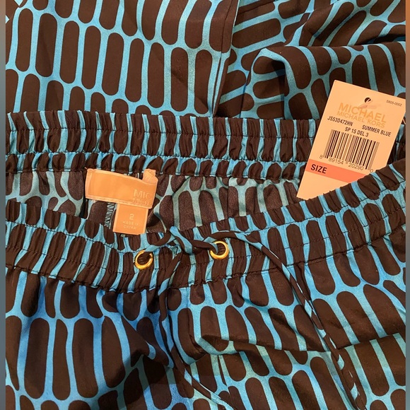 Michael Kors Summer Blue Pool Pants - Picture 4 of 4